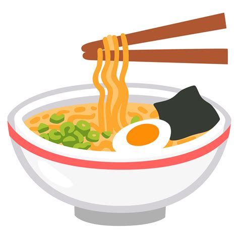 🍜 Steaming Bowl Emoji, Ramen Emoji