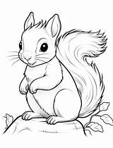 Free Printable Squirrel Coloring Pages  Printables Hub sketch template