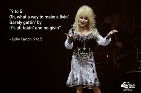 Dolly Parton, 9 to 5 #Quotes #Lyrics #Music | 9 to 5, Lyrics, Dolly parton