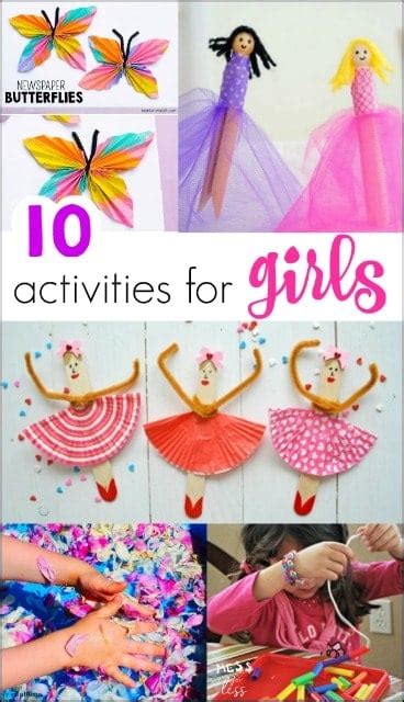 10 Fun Activities for Girls - Mess for Less