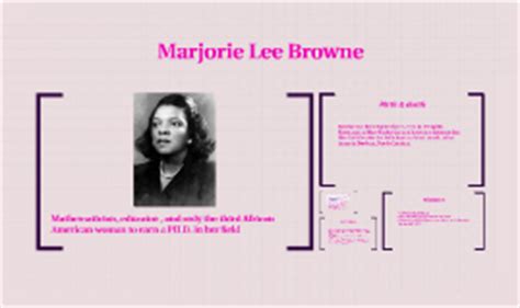 Marjorie Lee Browne by Jordan Arnold on Prezi