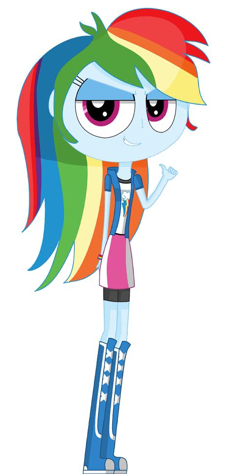 MLP EG Rainbow Dash (My style) by 21Adagio on DeviantArt