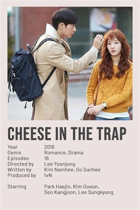 Cheese in the trap kdrama poster – Artofit