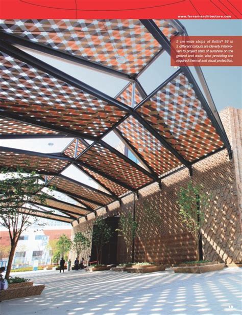 textile, canopy | Canopy design, Shade structure, Roof architecture