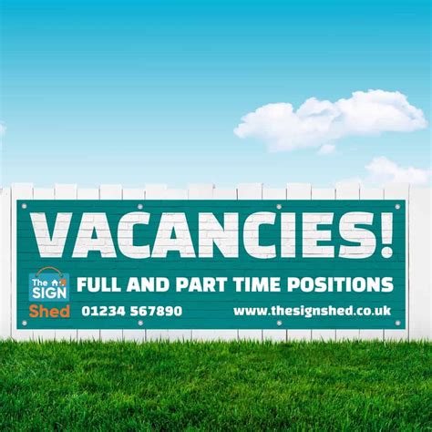 Personalised Job Vacancies Recruitment Banner