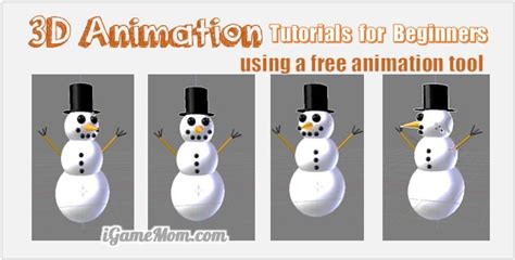 3D Animation Tutorials for Beginners Using Blender