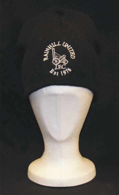 Beanie Hat Embroidered, with logo at Rocket Embroidery, St Helens,UK