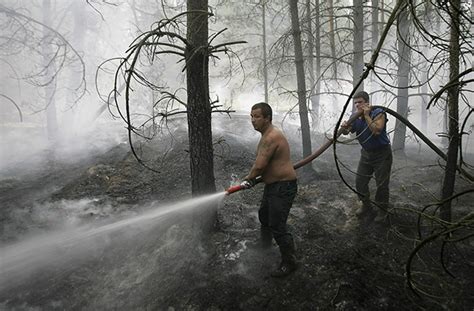 Forest Fire in Russia | Amusing Planet