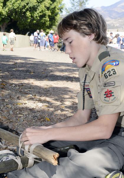 Boys learn about Scouting at expo at Oso Lake – Orange County Register