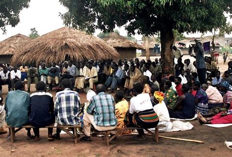 Free picture: meeting, people, village, Uganda, Africa