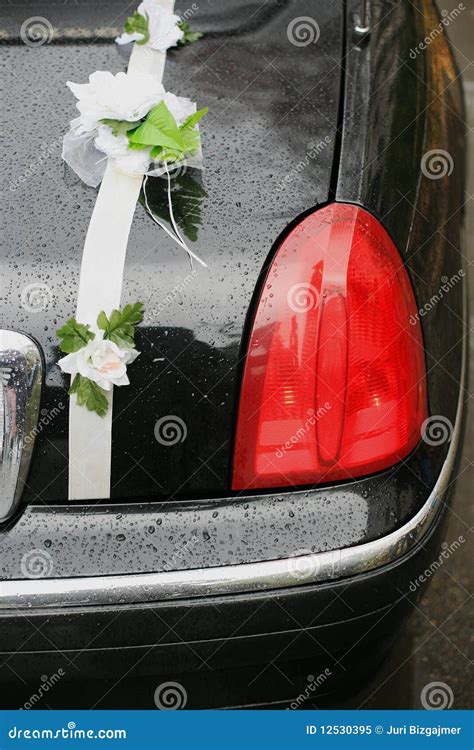 Black wedding limousine stock image. Image of trip, limousine - 12530395