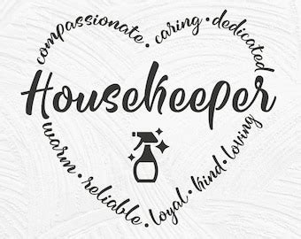 Housekeeping Quote | Etsy