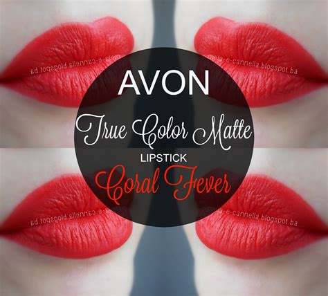 mela-e-cannella: Avon True Color Matte Lipstick - Coral Fever