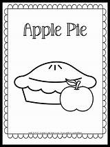 Apple Pie Coloring Page {FREE PRINTABLE}  The Art Kit sketch template