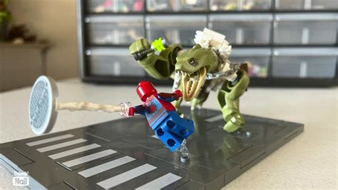 Lizard vs Spiderman Lego moc! #spiderman #lego - YouTube