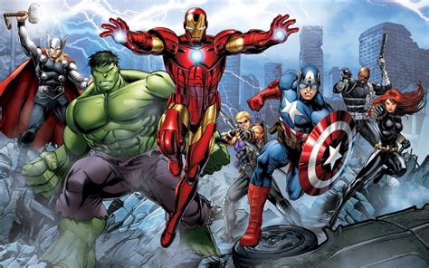 1440x900 Resolution Marvel's Avengers Assemble Comic 1440x900 Wallpaper - Wallpapers Den