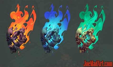 joemadart.com: Battle Chasers Nightwar lost soul concept art