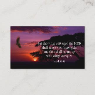 Bible Verse Business Cards & Templates | Zazzle