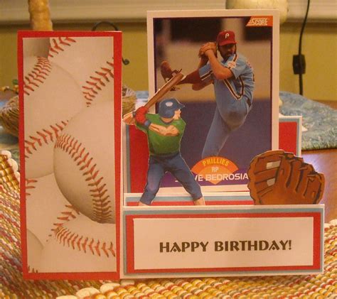 45 best images about Baseball Birthday Cards on Pinterest | Baseball cards, Ink and Birthdays