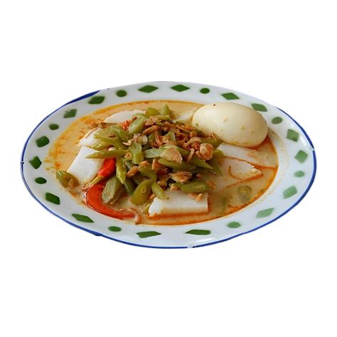 Lontong sayur or vegetable rice cake 16718096 PNG