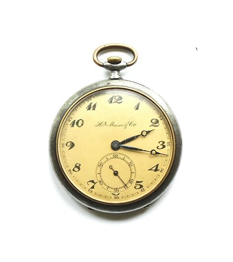 Antique Swiss Pocket Watch H. Moser & Cie