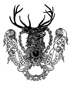 21 BPOE Elks Logos ideas | elk, logos, print