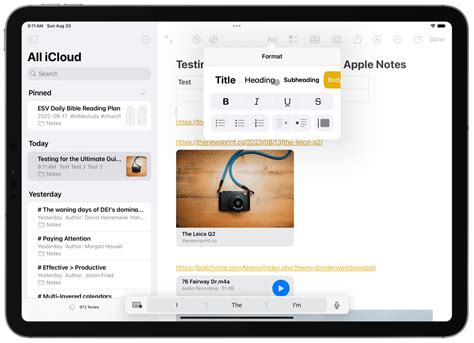 The Ultimate Guide to Apple Notes – The Sweet Setup