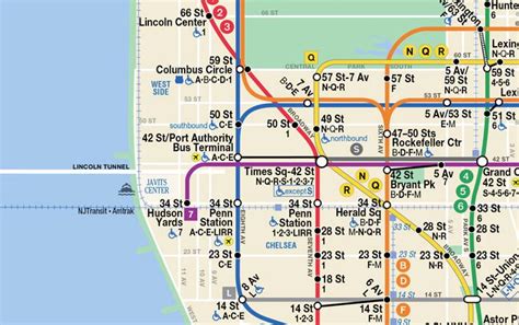 Nyc Subway Map 7 Train Extension - Time Zones Map