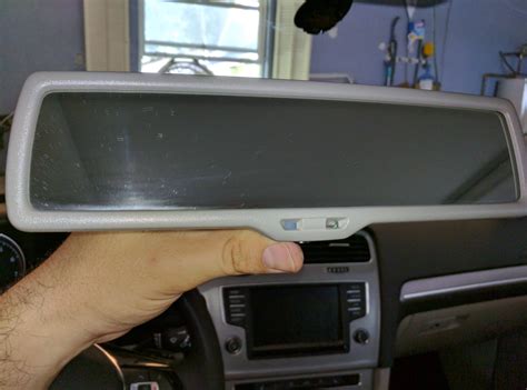 VWVortex.com - OEM Auto Dimming Mirror Install