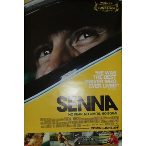 Senna (2010) original one sheet documentary movie poster - Chequered ...