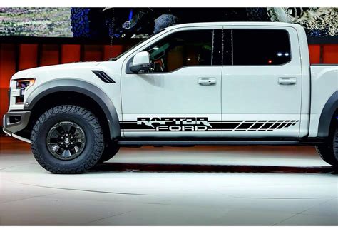 Ford Raptor F150 2pcs side Stripes graphics vinyl body | Etsy | Ford ...