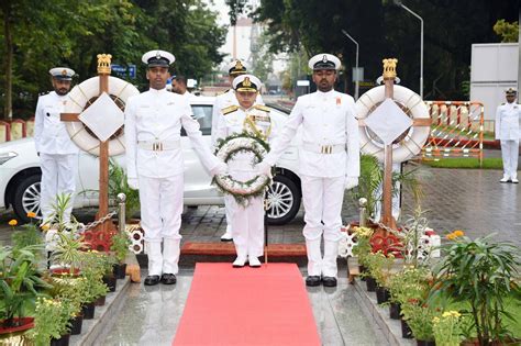 Indian Navy - A ceremonial parade was conducted on the...