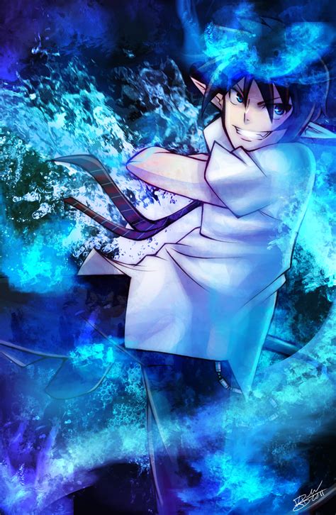 rin okumura fan art - Google Search | Rin okumura, Blue exorcist art, Anime