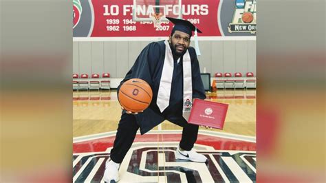 Former Buckeye Greg Oden graduates from Ohio State 12 years after his ...