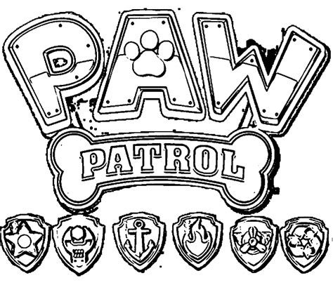 Paw Patrol Characters Coloring Pages at GetColorings.com | Free printable colorings pages to ...