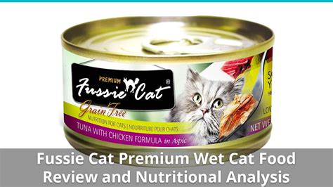 Fussie Cat Premium Cat Food (Wet) Review And Nutrition Analysis