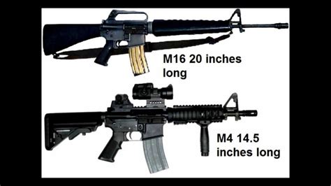 Whats the difference??? M16 vs. M4