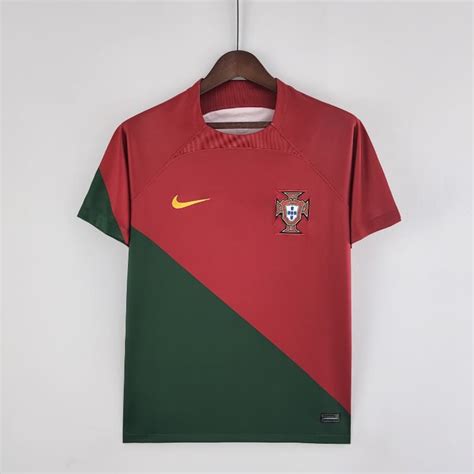 2022 World Cup Fans Version Portugal Soccer Jersey Home - Soccer Jersey ...