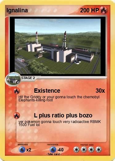 Pokémon Ignalina 1 1 - Existence - My Pokemon Card