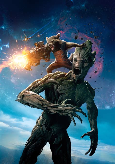 Rocket and Groot Wallpaper - WallpaperSafari