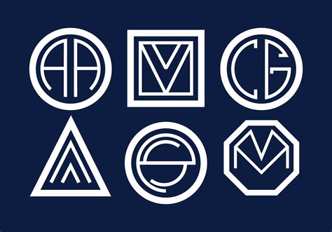 Monograms Vector - Download Free Vector Art, Stock Graphics & Images