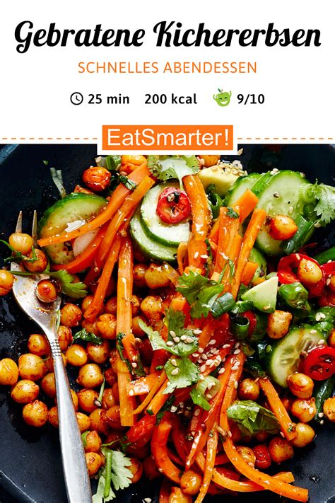 Gebratene Kichererbsen - smarter - Kalorien: 200 kcal - Zeit: 25 Min. | eatsmarter.de Vegan ...