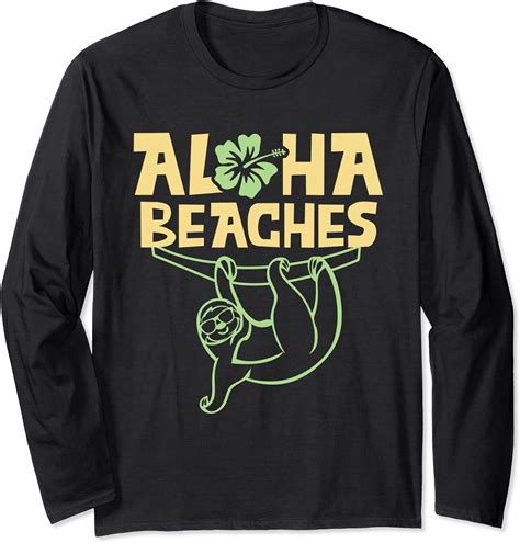 Amazon.com: Aloha Beaches T-Shirt Hawaii Hawaiian T-Shirt AlOHA Hawaii ...