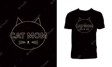 Premium Vector | Cute cat vector t shirt design.