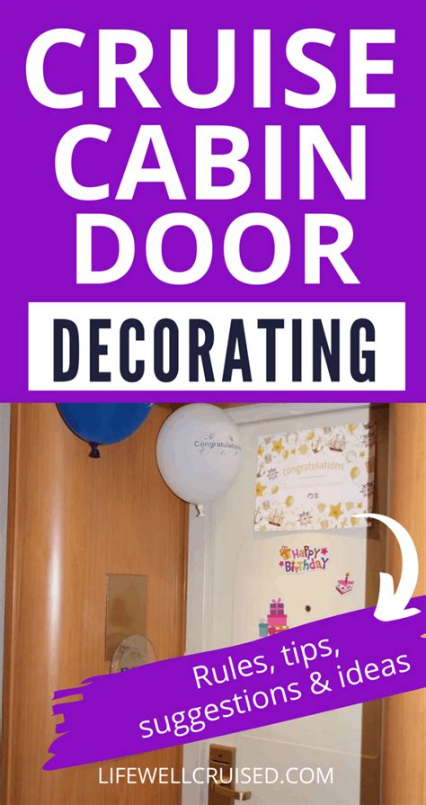 Cruise Cabin Door Decorations: The Ultimate Guide for Cruisers - Life Well Cruised