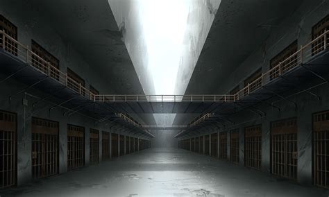 Prison by JoakimOlofsson on DeviantArt | Prison art, Anime background, Anime jail background