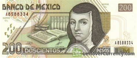 200 Mexican Pesos banknote (Series D) - Exchange yours for cash today