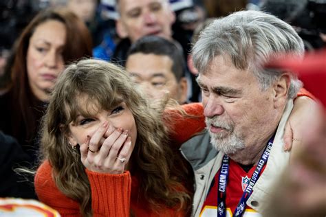 Taylor Swift Appears to Call Travis Kelce's Father 'Dad' - Newsweek