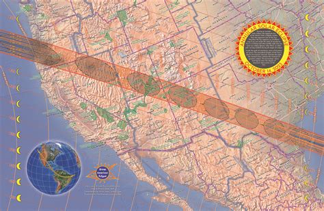 Annular solar eclipse of October 14, 2023 : r/MapPorn