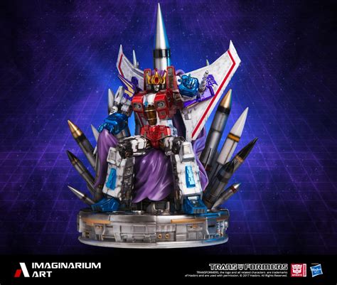 Imaginarium Art Coronation Starscream Statue Final Product Images - Transformers News - TFW2005